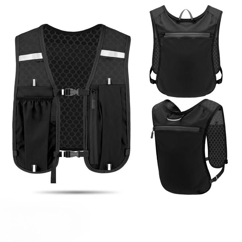 Running Gear Winter Men - Gilet Riflettente Leggero per Corsa e