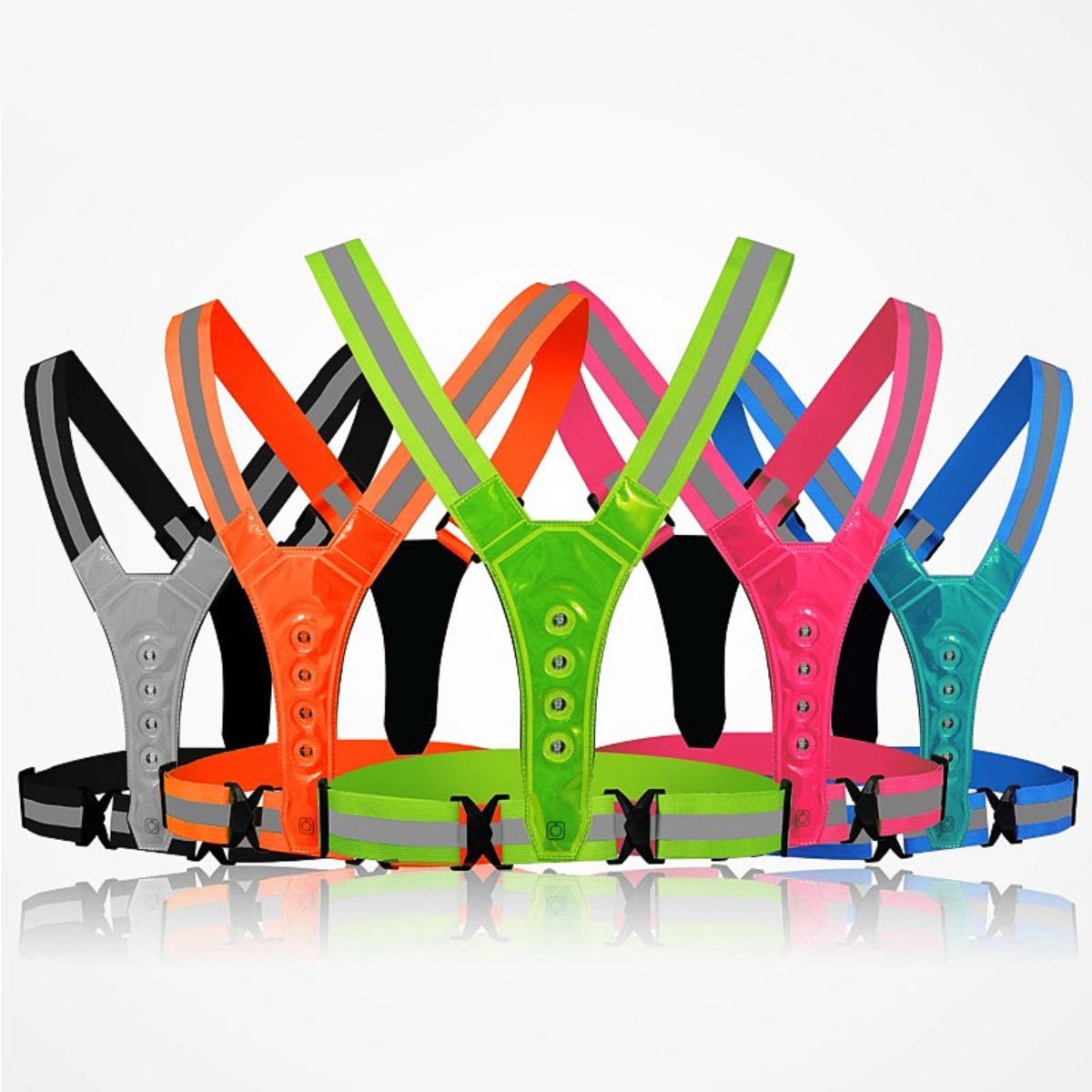Running Gear Winter Men - Gilet di sicurezza da corsa e