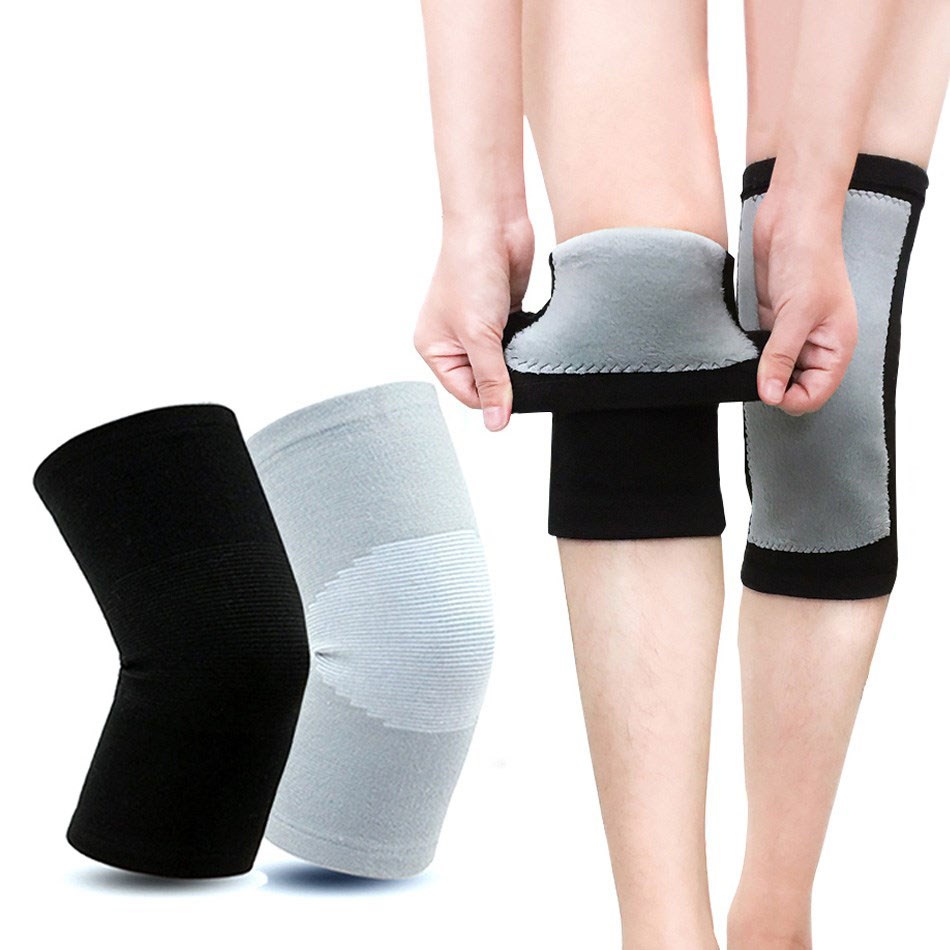 Running Gear Winter Men - WOSWEIR 1 paio di ginocchiere invernali