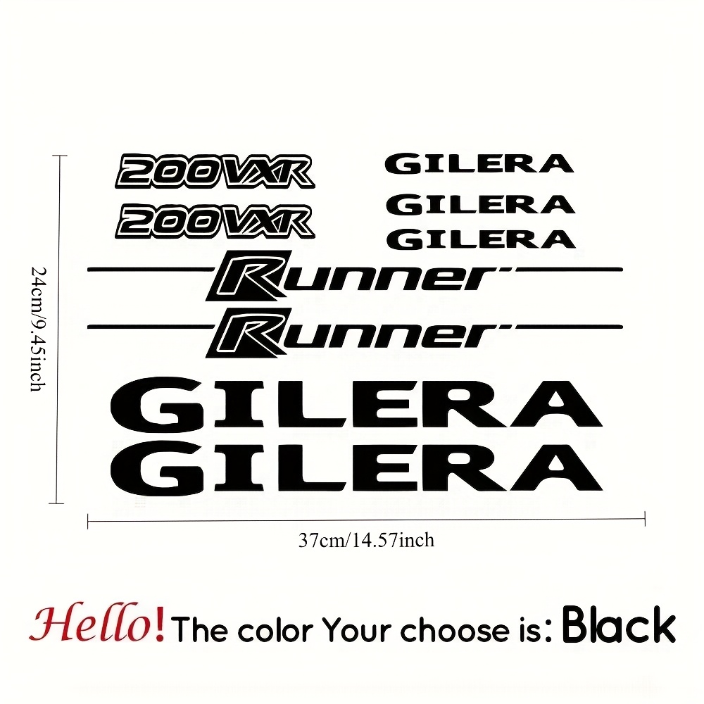 1 SET di Adesivi Eleganti 'Gil - Runners Gear recensione e prezzo